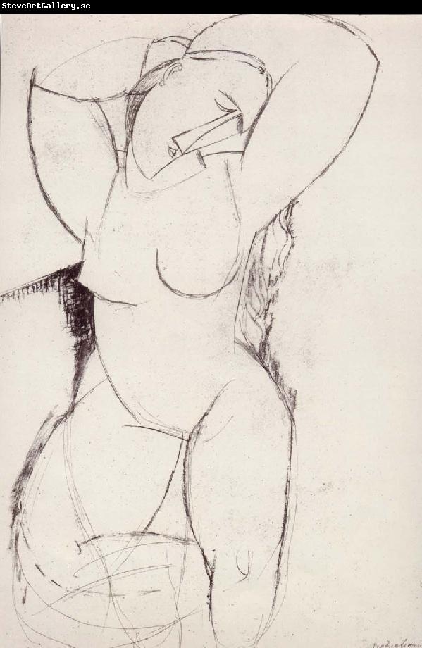 Amedeo Modigliani Caryatid Study